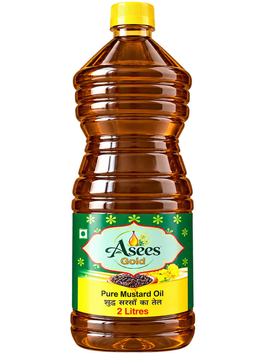 Asees Gold pure mustard oil 2 Litres bottle